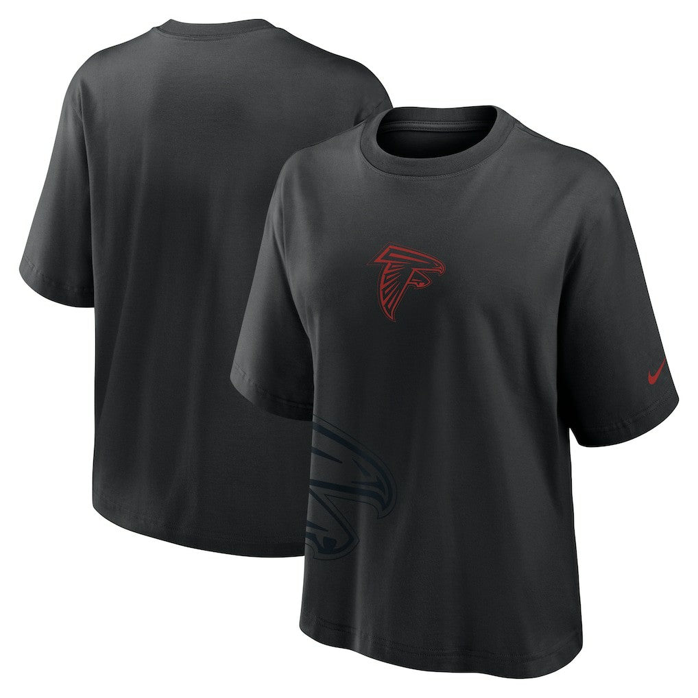 Atlanta Falcons Women's Boxy T-Shirt - Black | Nike discount