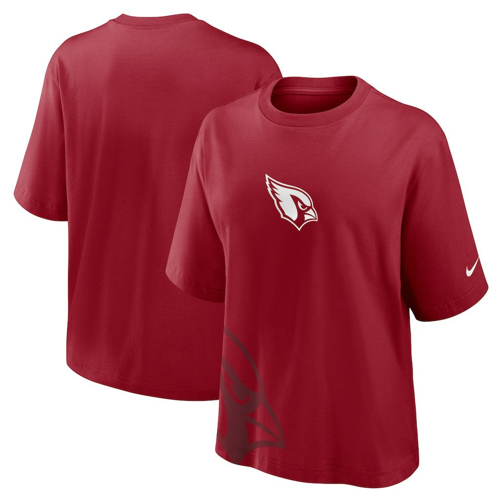Arizona Cardinals Women's Boxy T-Shirt - Cardinal | Nike outlet