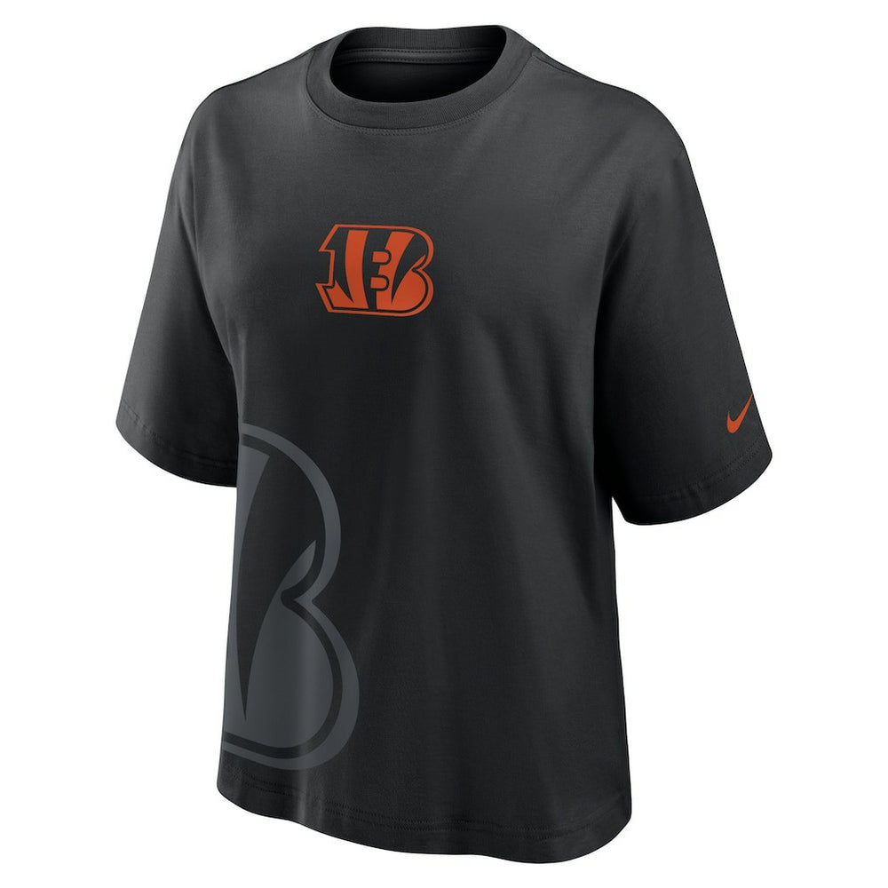 Cincinnati Bengals Women's Boxy T-Shirt - Black | Nike sale