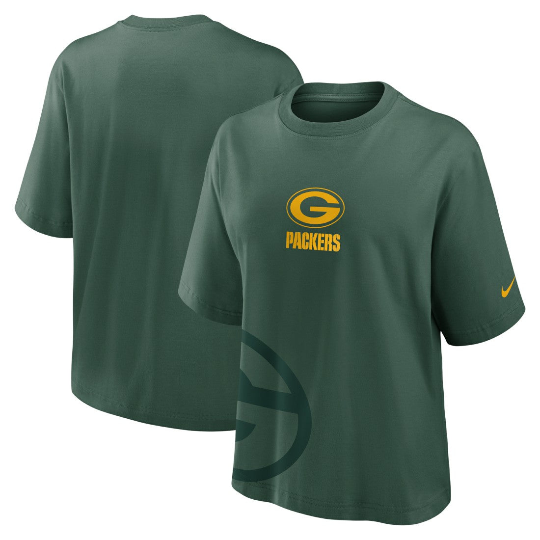 Green Bay Packers Women's Boxy T-Shirt - Green | Nike for sale