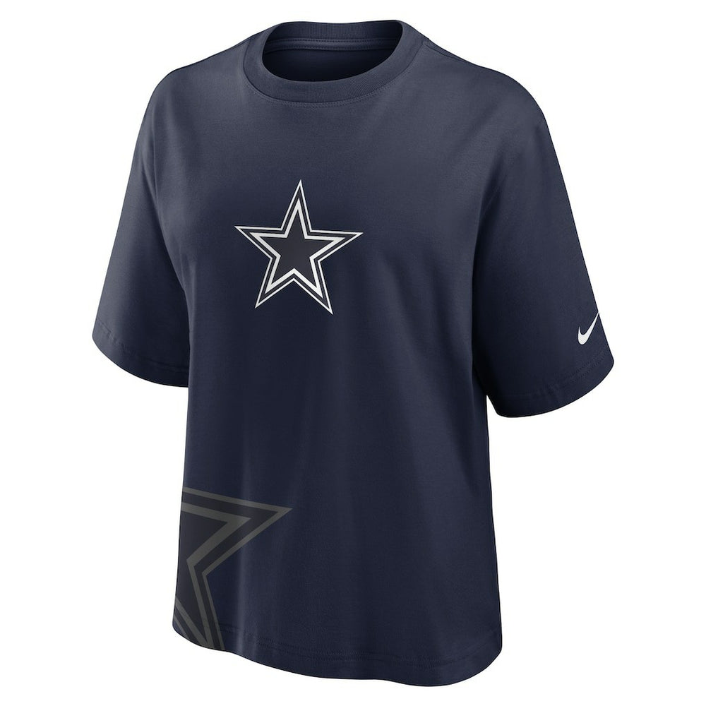 Dallas Cowboys Women's Boxy T-Shirt - Navy | Nike sale