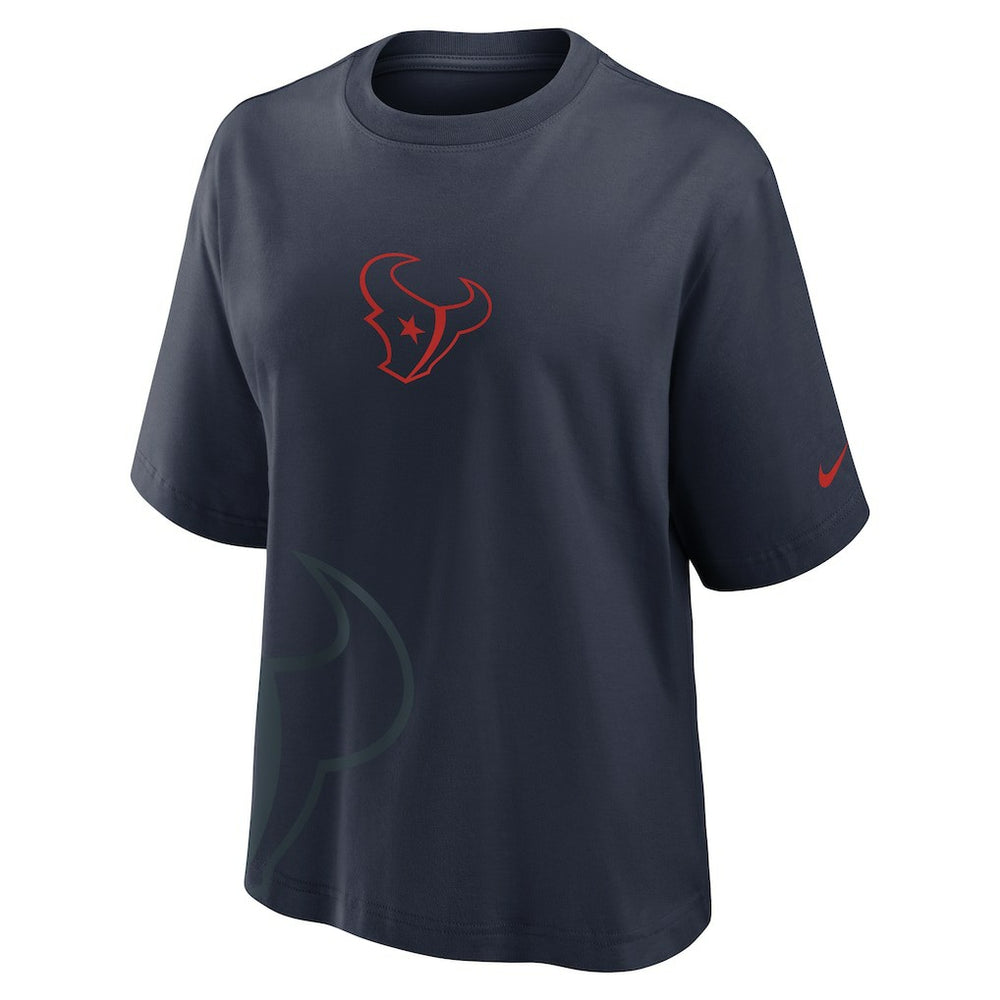 Houston Texans Women's Boxy T-Shirt - Navy | Nike discount