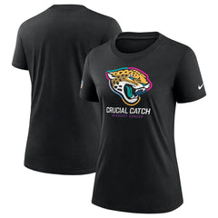 Jacksonville Jaguars Women's 2024 NFL Crucial Catch Tri-Blend T-Shirt - Black | Nike sale