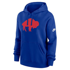 Buffalo Bills Women's Club Fleece Hoodie - Royal | Nike on sale