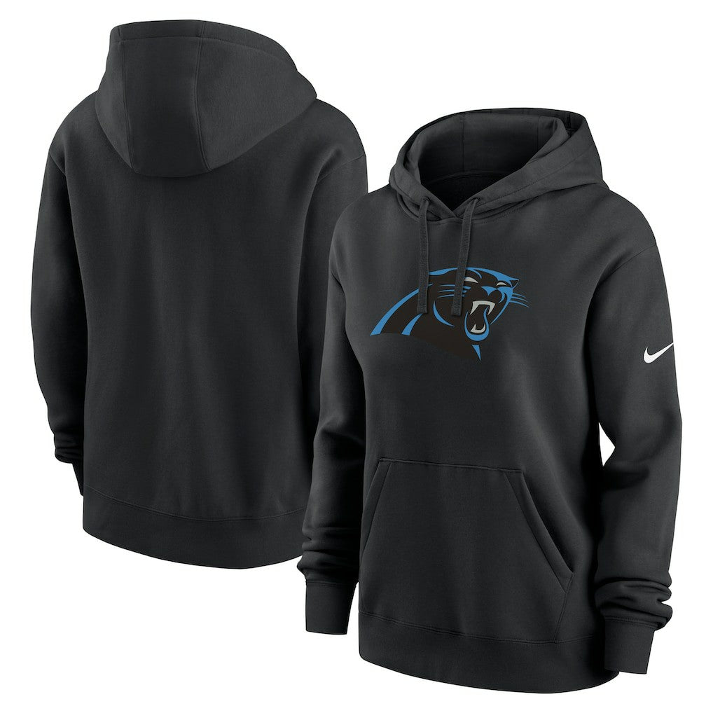 Carolina Panthers Women's Club Fleece Hoodie - Black | Nike for sale