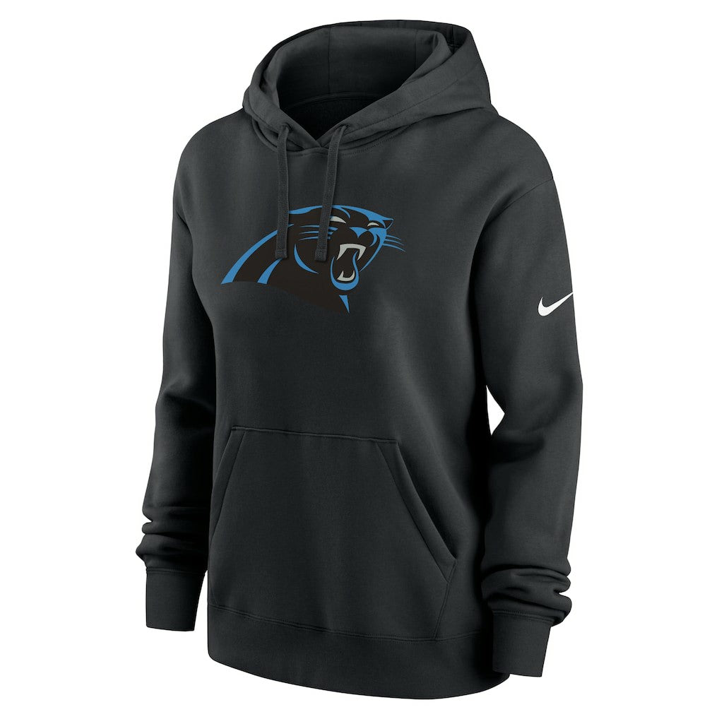 Carolina Panthers Women's Club Fleece Hoodie - Black | Nike for sale