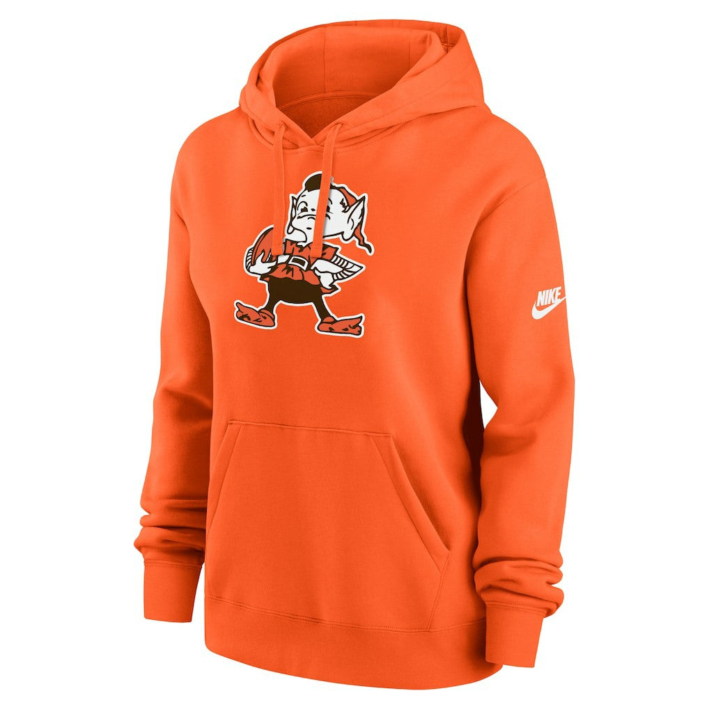 Cleveland Browns Women's Club Fleece Hoodie - Orange | Nike cheap