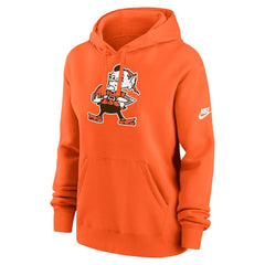 Cleveland Browns Women's Club Fleece Hoodie - Orange | Nike cheap