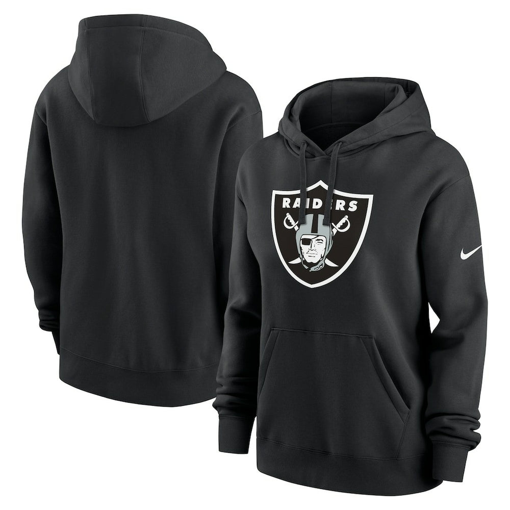 Las Vegas Raiders Women's Club Fleece Hoodie - Black | Nike online