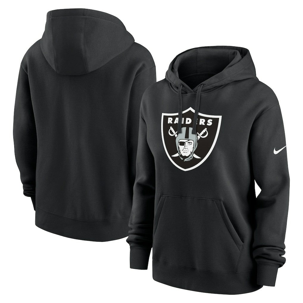 Las Vegas Raiders Women's Club Fleece Hoodie - Black | Nike online