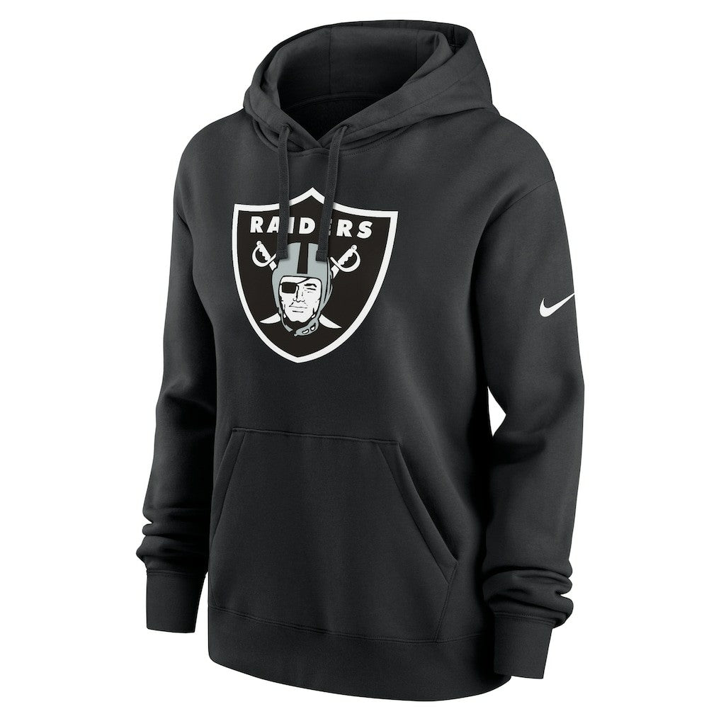 Las Vegas Raiders Women's Club Fleece Hoodie - Black | Nike online