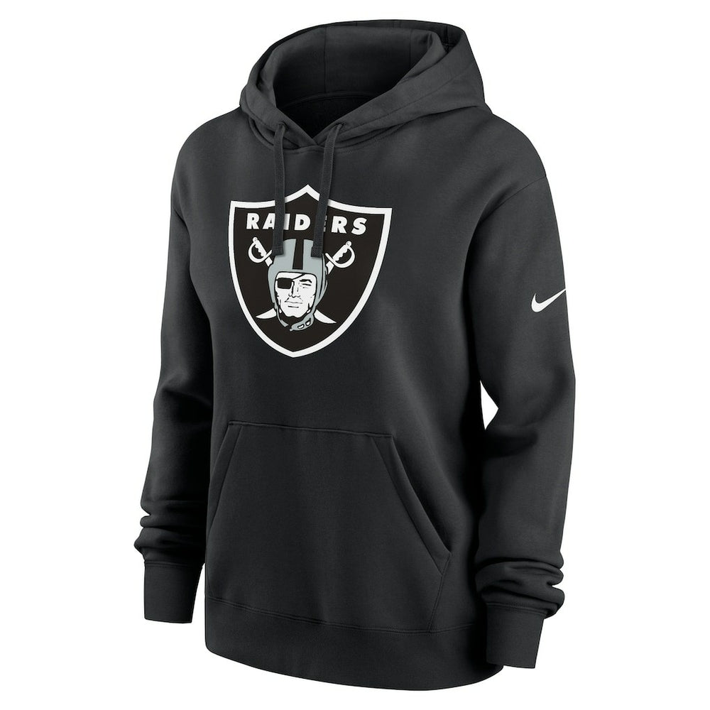 Las Vegas Raiders Women's Club Fleece Hoodie - Black | Nike online