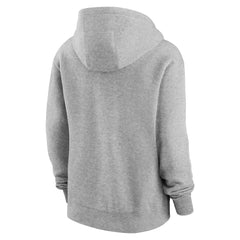 Miami Dolphins Women's Club Fleece Hoodie - Heather Gray | Nike on sale