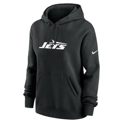 New York Jets Women's Club Fleece Hoodie - Black | Nike for sale