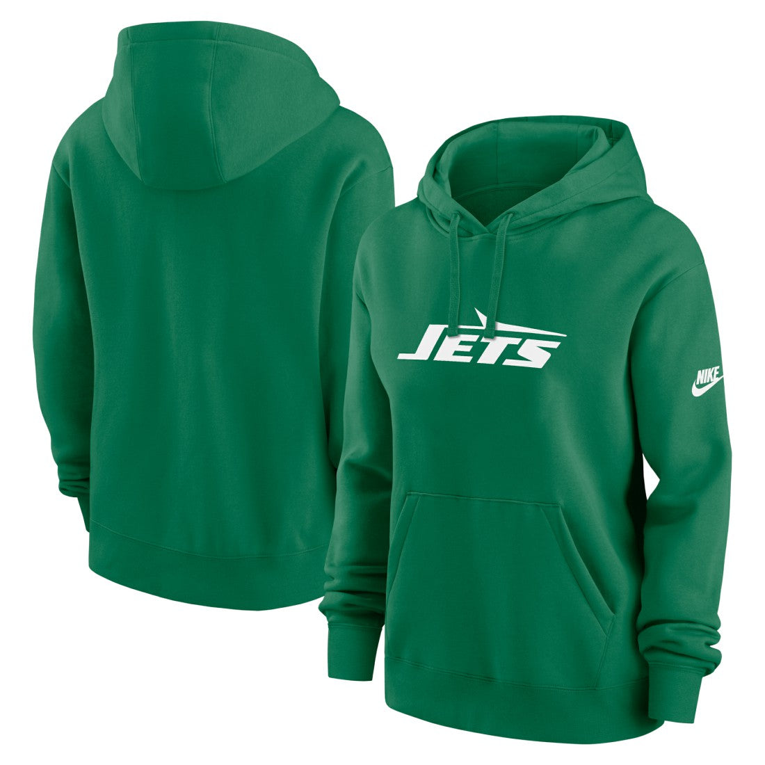 New York Jets Women's Club Fleece Hoodie - Green | Nike cheap