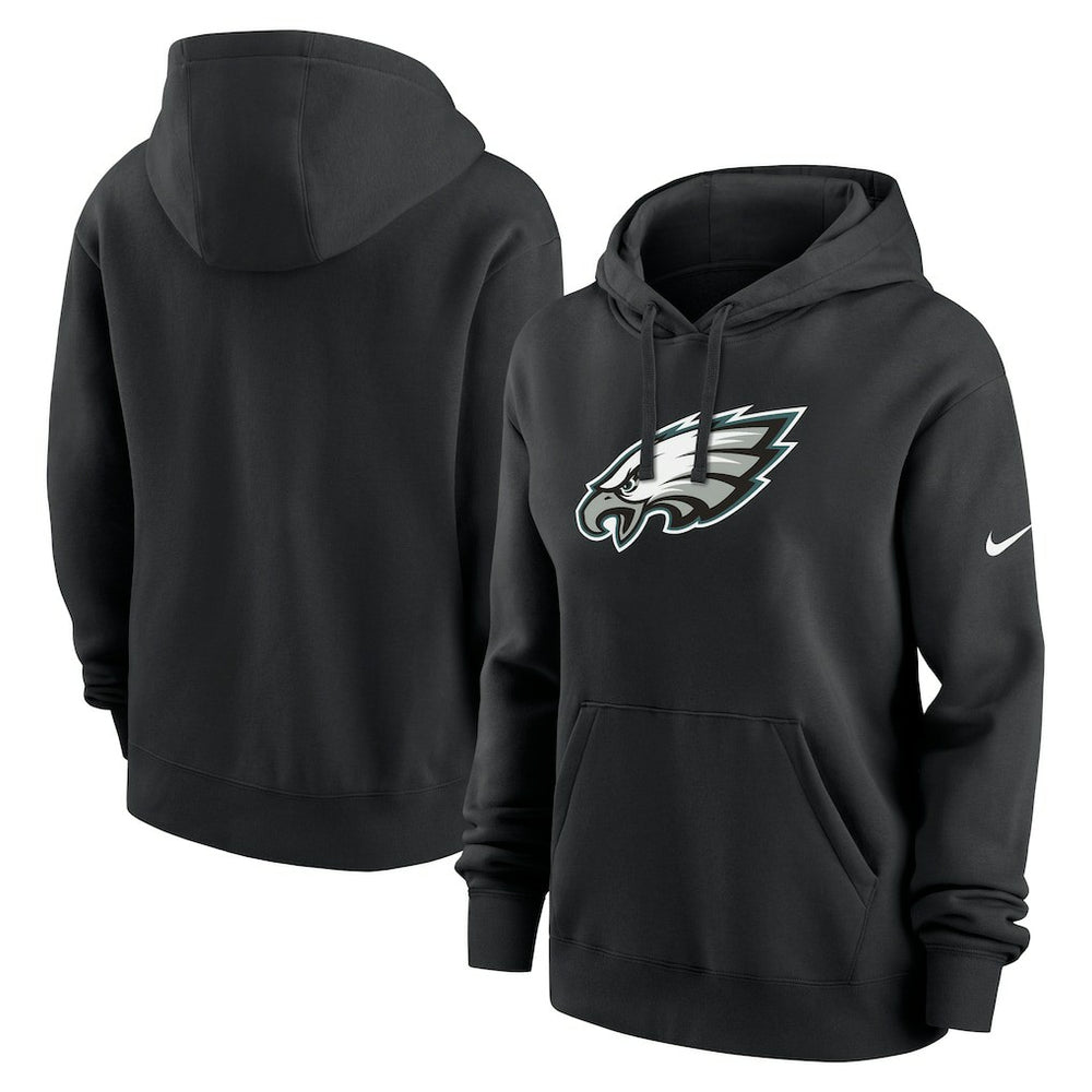 Philadelphia Eagles Women's Club Fleece Hoodie - Black | Nike sale