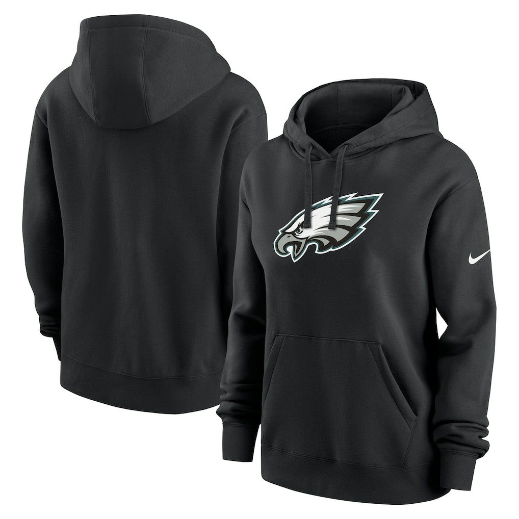 Philadelphia Eagles Women's Club Fleece Hoodie - Black | Nike sale