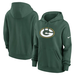 Green Bay Packers Women's Club Fleece Hoodie - Green | Nike discount