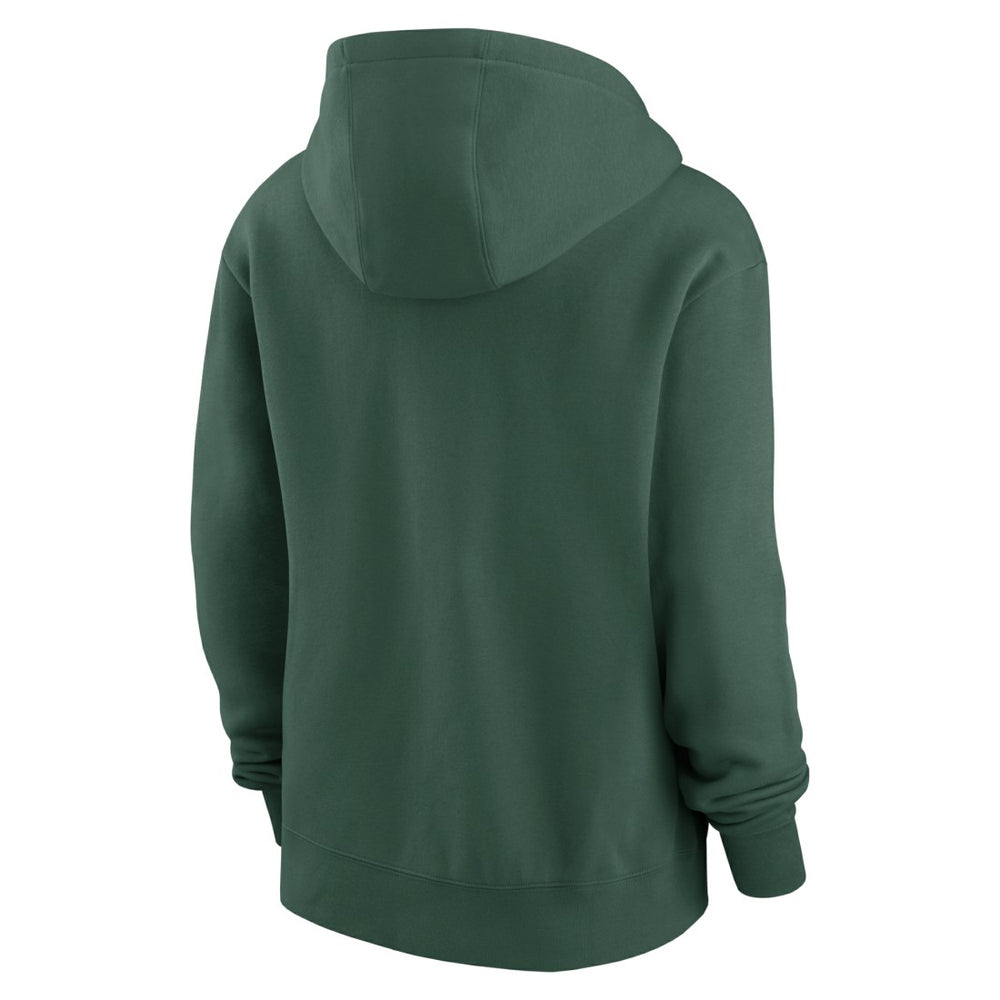 Green Bay Packers Women's Club Fleece Hoodie - Green | Nike discount