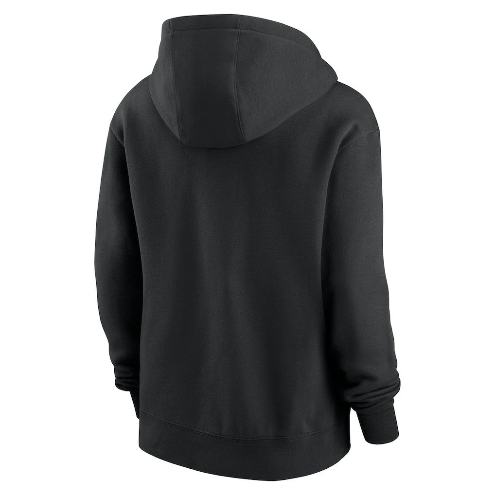 Pittsburgh Steelers Women's Club Fleece Hoodie - Black | Nike outlet