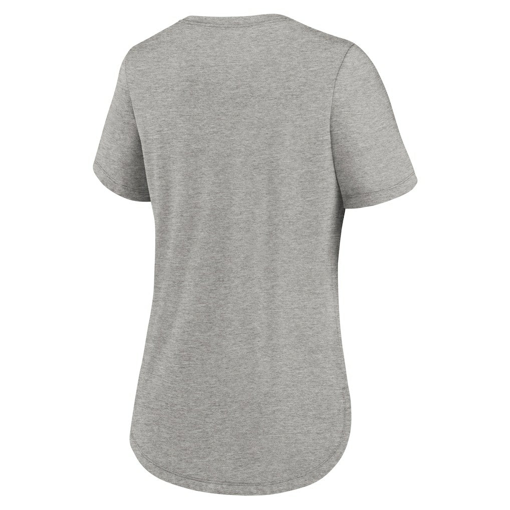 Dallas Cowboys Women's Team Shout-Out Tri-Blend T-Shirt - Heather Gray | Nike online
