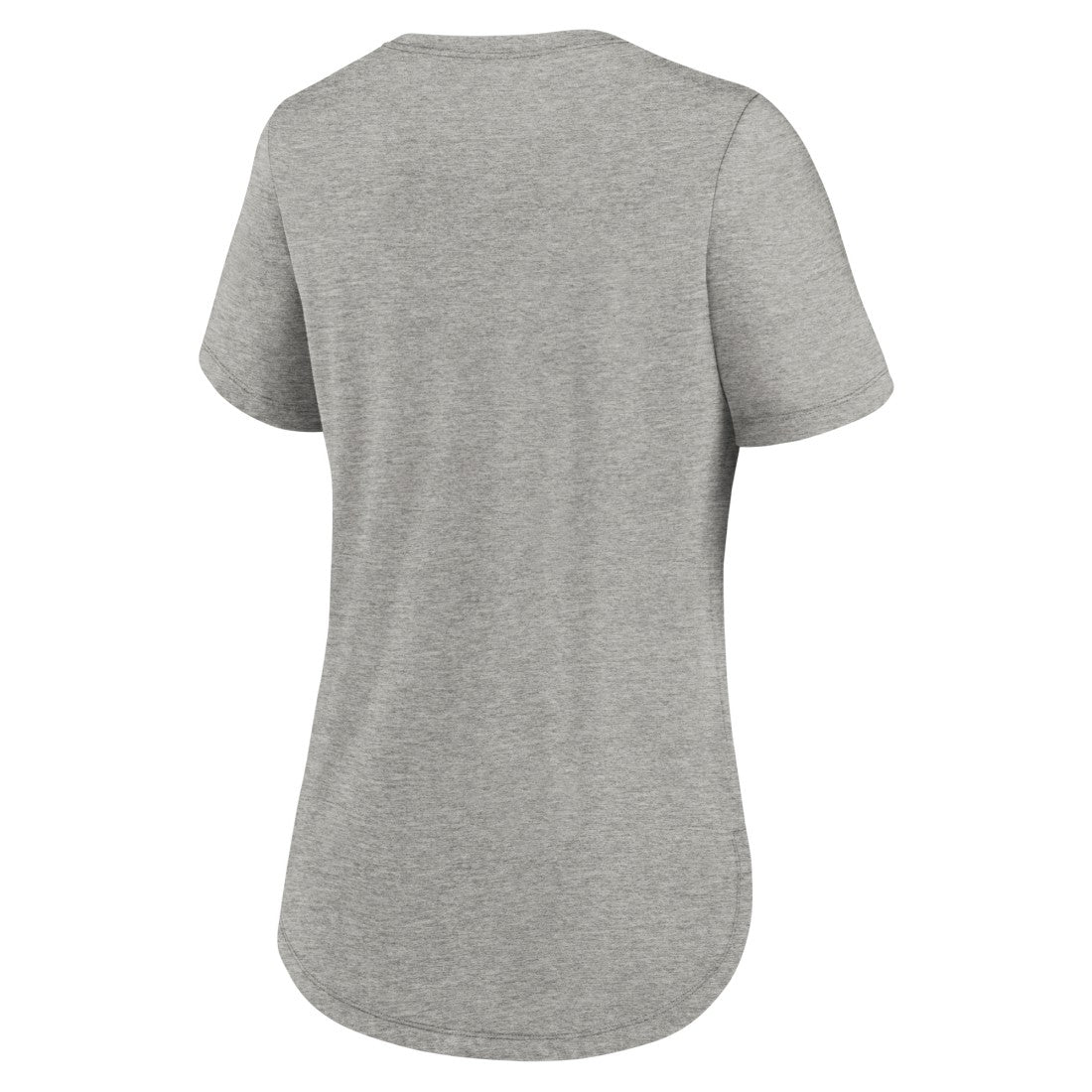 Denver Broncos Women's Team Shout-Out Tri-Blend T-Shirt - Heather Gray | Nike online