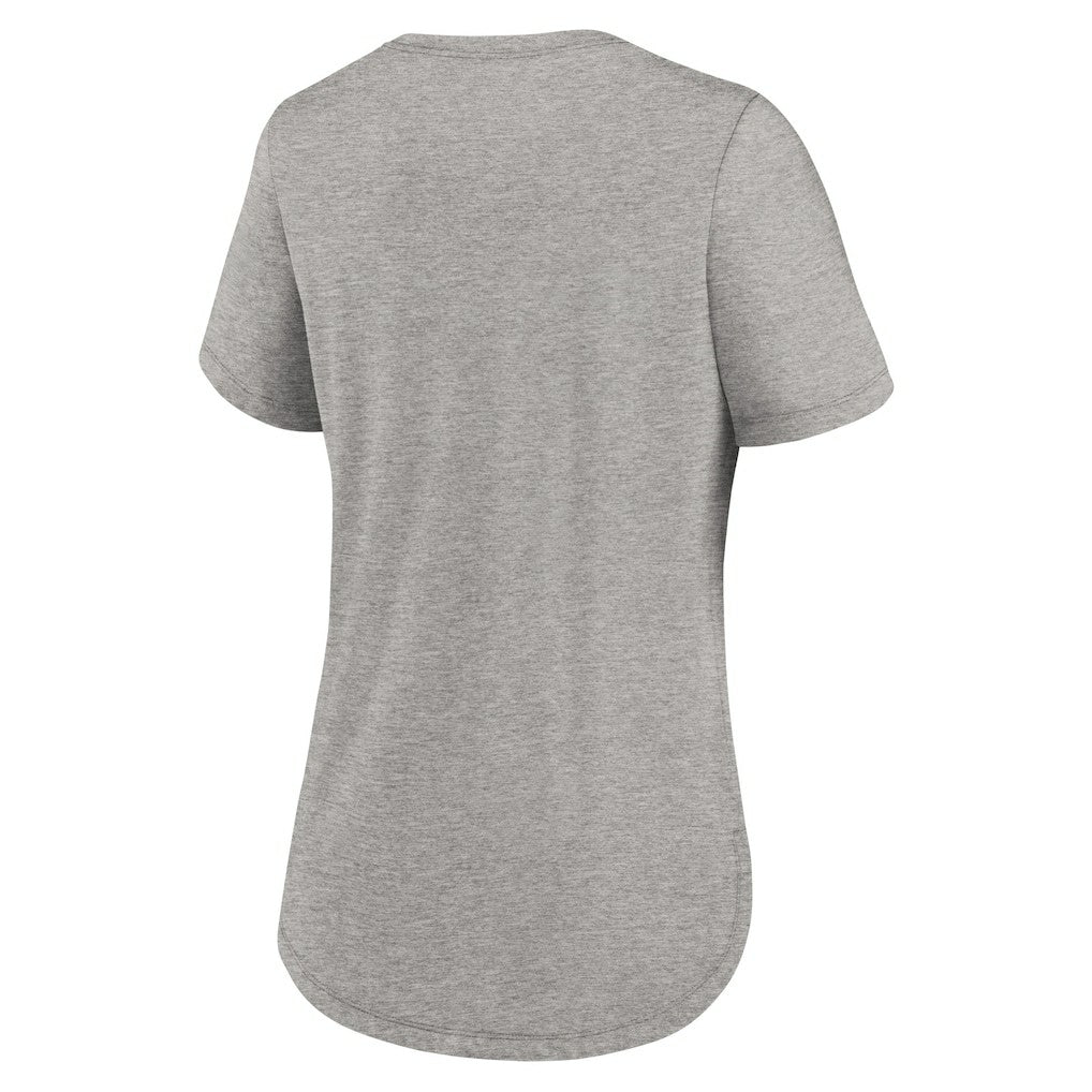 New York Jets Women's Team Shout-Out Tri-Blend T-Shirt - Heather Gray | Nike sale