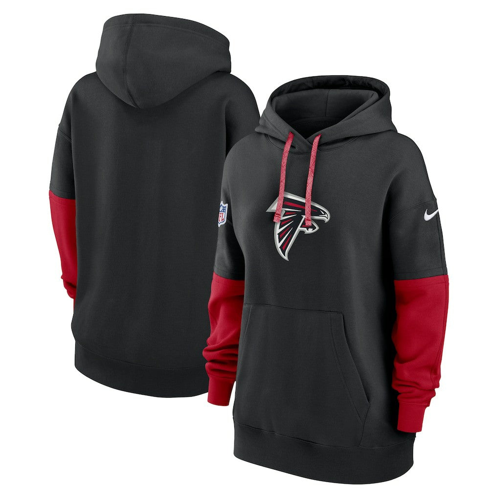 Atlanta Falcons Women's Sideline Essential Hoodie - Black | Nike cheap