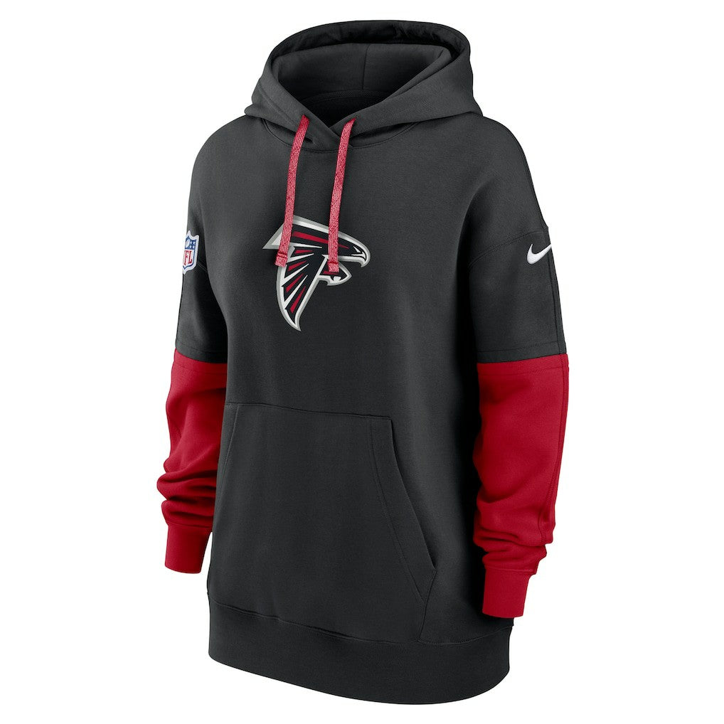 Atlanta Falcons Women's Sideline Essential Hoodie - Black | Nike cheap