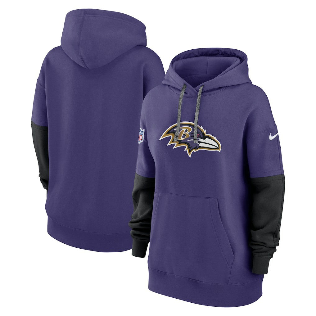 Baltimore Ravens Women's Sideline Essential Hoodie - Purple | Nike outlet
