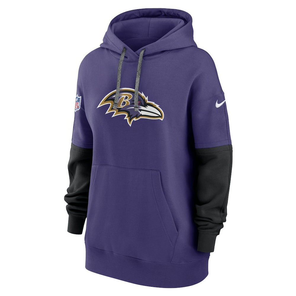 Baltimore Ravens Women's Sideline Essential Hoodie - Purple | Nike outlet