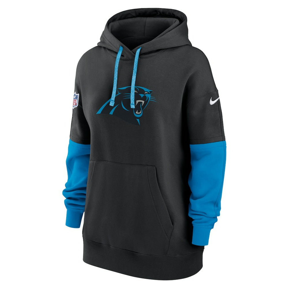Carolina Panthers Women's Sideline Essential Hoodie - Black | Nike discount
