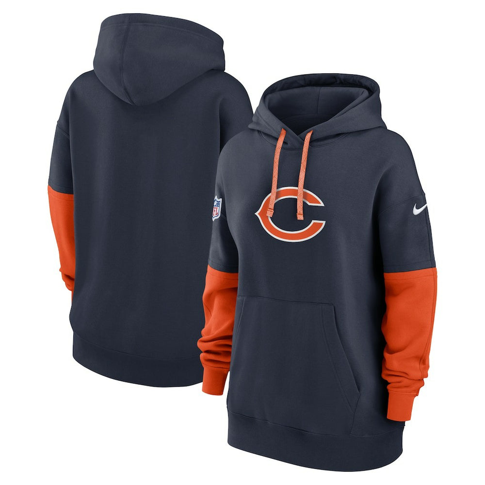 Chicago Bears Women's Sideline Essential Hoodie - Navy | Nike online