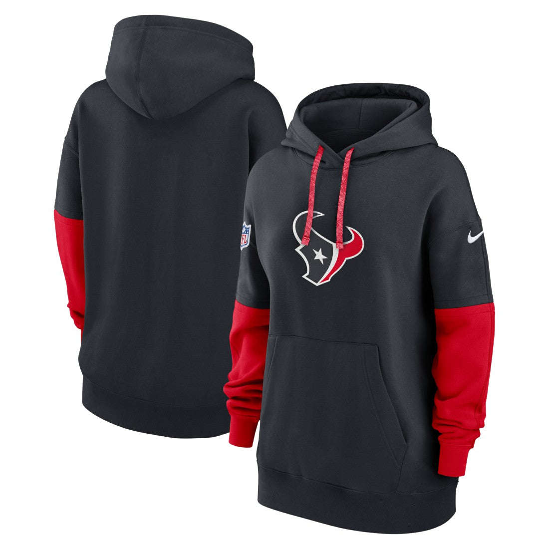 Houston Texans Women's Sideline Essential Hoodie - Navy | Nike cheap