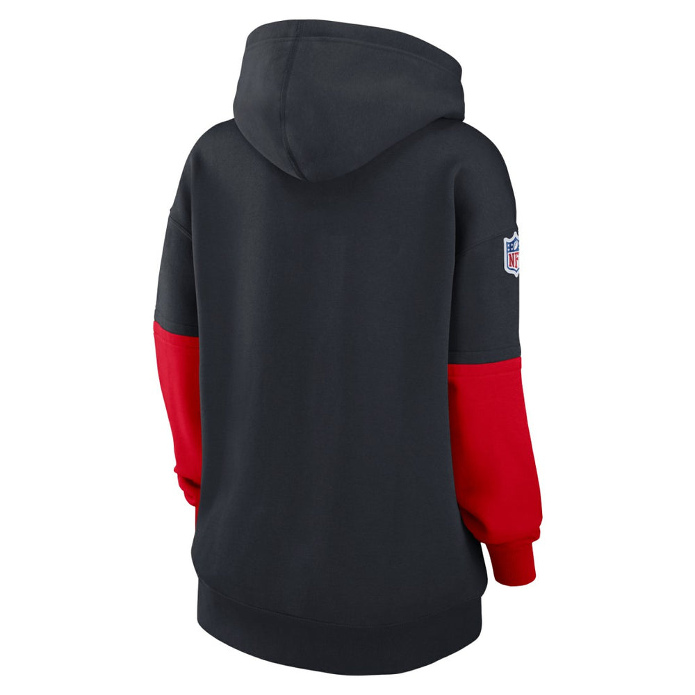 Houston Texans Women's Sideline Essential Hoodie - Navy | Nike cheap