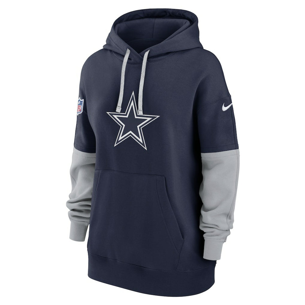 Dallas Cowboys Women's Sideline Essential Hoodie - Navy | Nike for sale