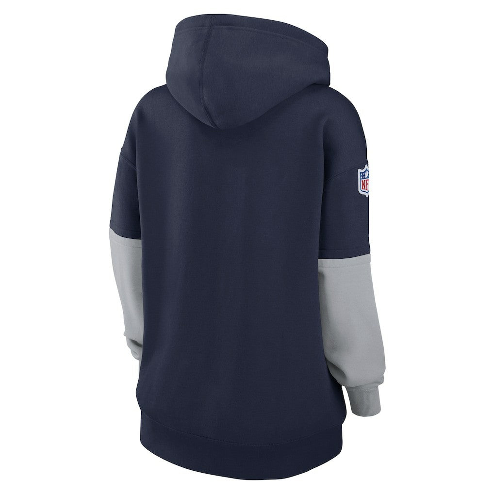 Dallas Cowboys Women's Sideline Essential Hoodie - Navy | Nike for sale