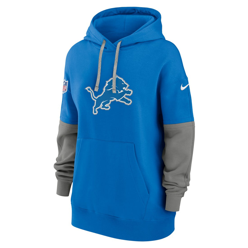 Detroit Lions Women's Sideline Essential Hoodie - Blue | Nike online