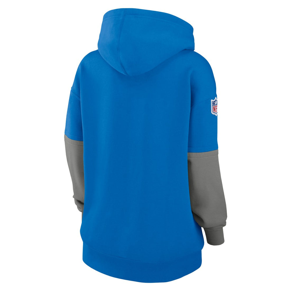 Detroit Lions Women's Sideline Essential Hoodie - Blue | Nike online