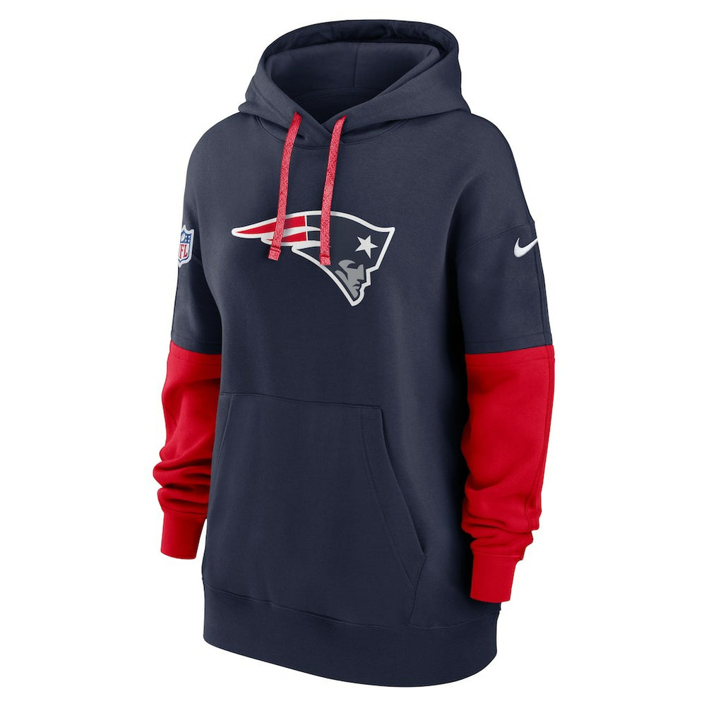 New England Patriots Women's Sideline Essential Hoodie - Navy | Nike online