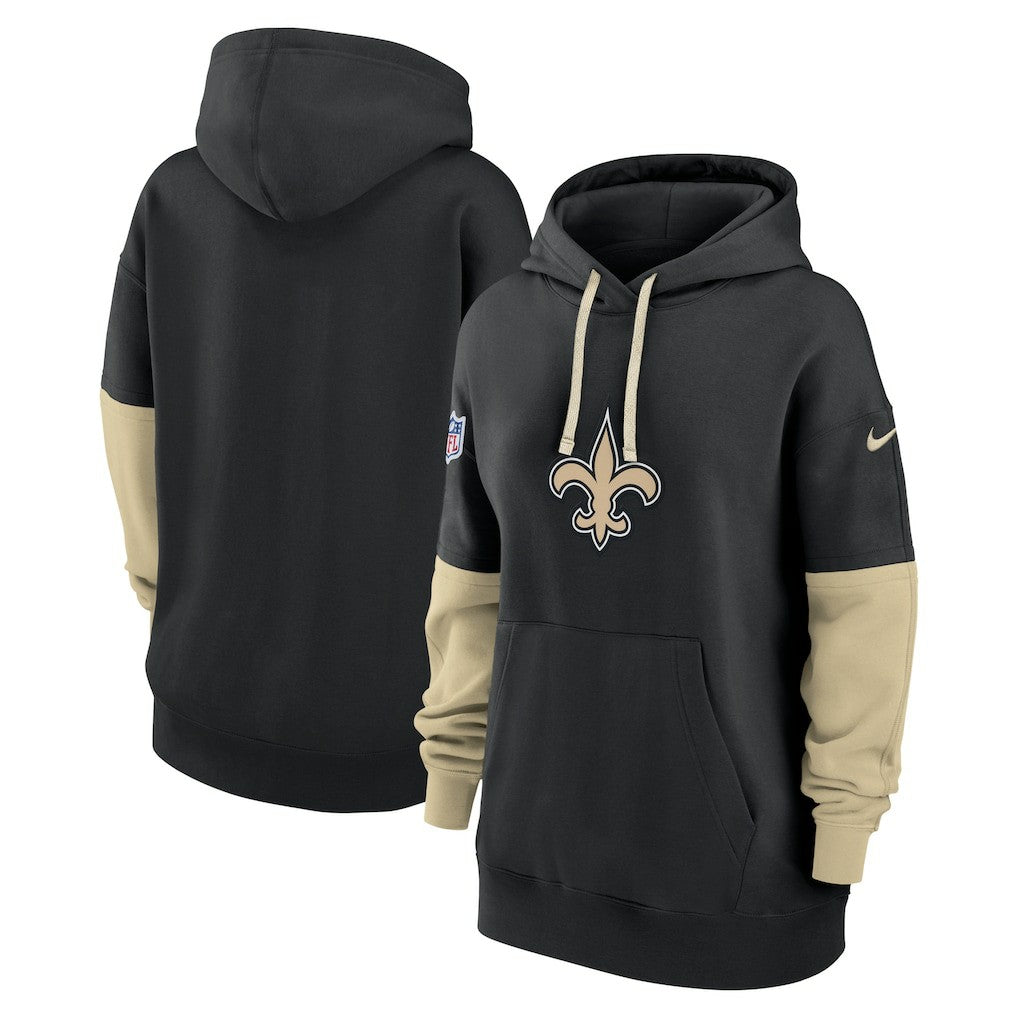 New Orleans Saints Women's Sideline Essential Hoodie - Black | Nike outlet