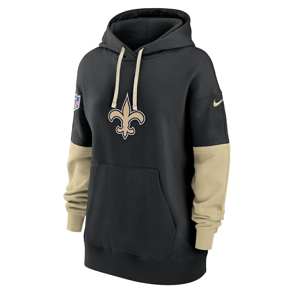 New Orleans Saints Women's Sideline Essential Hoodie - Black | Nike outlet