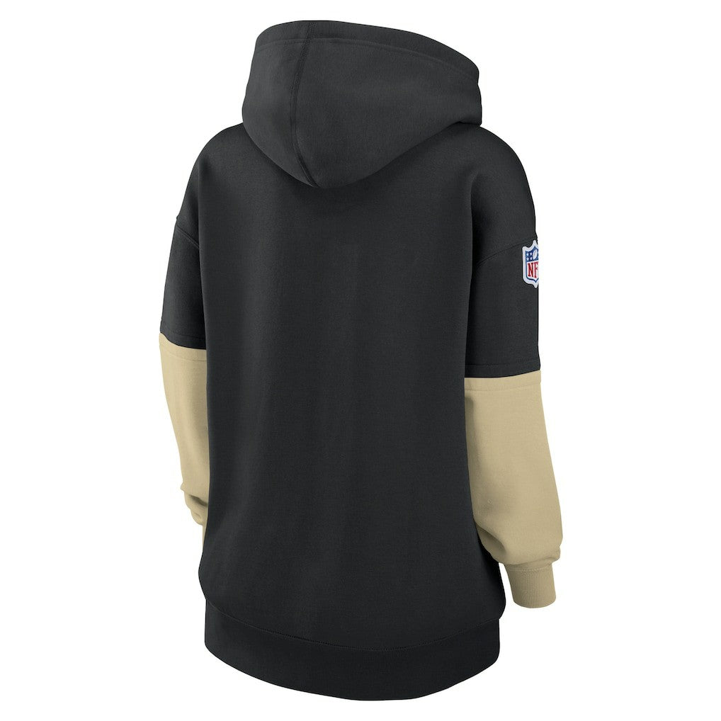 New Orleans Saints Women's Sideline Essential Hoodie - Black | Nike outlet