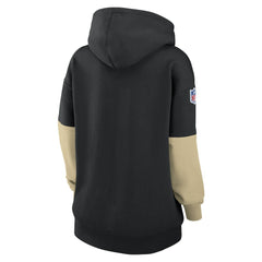 New Orleans Saints Women's Sideline Essential Hoodie - Black | Nike outlet