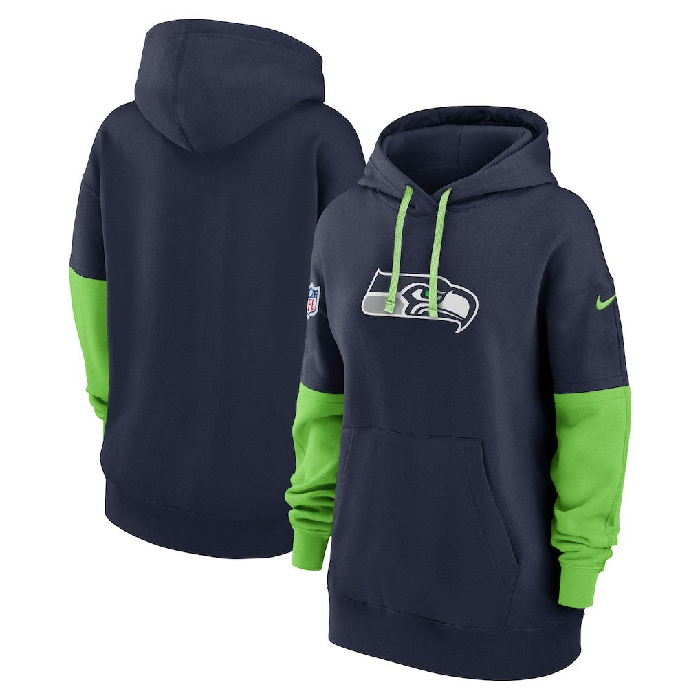 Seattle Seahawks Women's Sideline Essential Hoodie - College Navy | Nike online