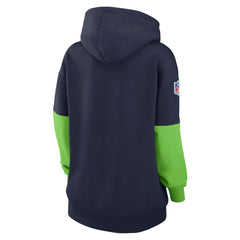Seattle Seahawks Women's Sideline Essential Hoodie - College Navy | Nike online