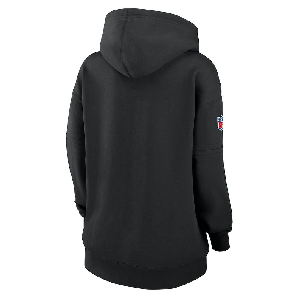 New York Jets Women's 2024 NFL Crucial Catch Club Pullover Hoodie - Black | Nike on sale