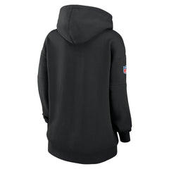 New York Jets Women's 2024 NFL Crucial Catch Club Pullover Hoodie - Black | Nike on sale