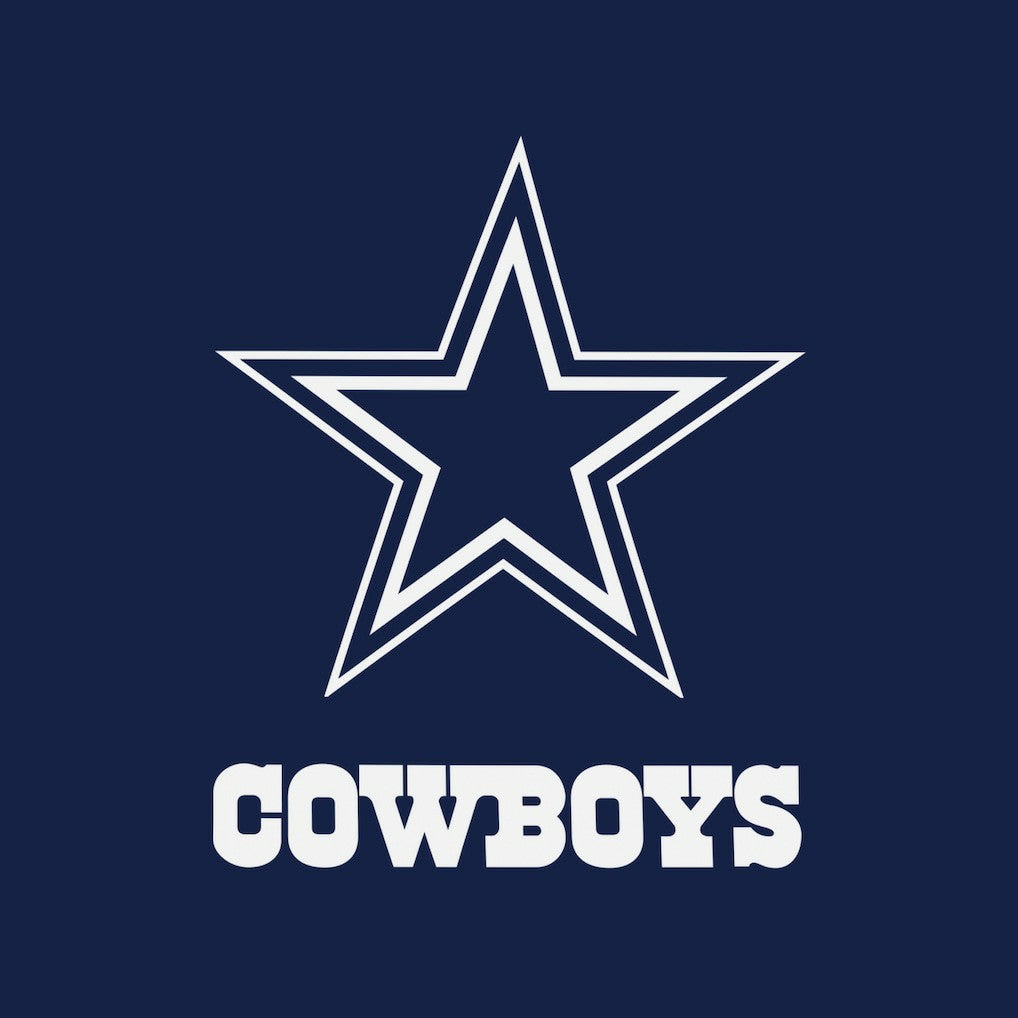 Dallas Cowboys Women's Backup Option Long Sleeve Hoodie T-Shirt - Navy/White cheap