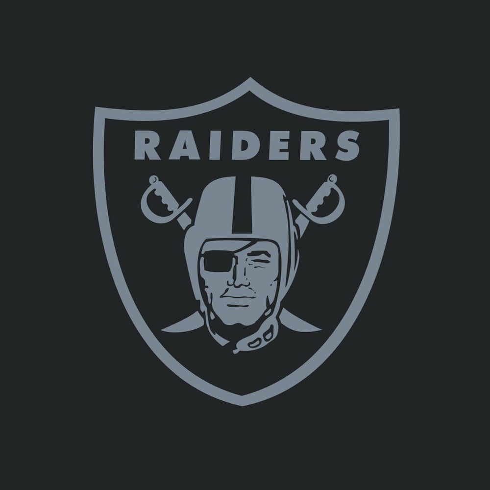 Las Vegas Raiders Women's Backup Option Long Sleeve Hoodie T-Shirt - Black/White cheap